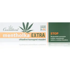Cannaderm Mentholka EXTRA cooling lubrication cooling gel with hemp and menthol 150 ml