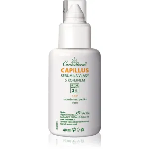 Cannaderm Capillus Caffeine hair serum hair serum with caffeine 40 ml