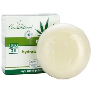 Cannaderm Natura Moisturizing soap pH 5.5 moisturising soap with hemp oil 100 g #220776