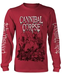 Cannibal Corpse T-Shirt Pile Of Skulls 2018 Male Red 2XL