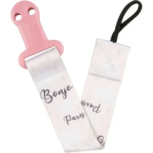 Canpol babies Bonjour Paris dummy ribbon Pink 1 pc #274060