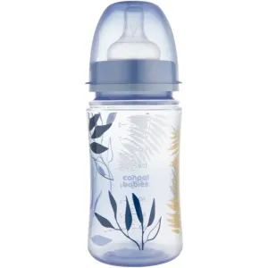 Canpol babies EasyStart Gold baby bottle 3+ months Blue 240 ml