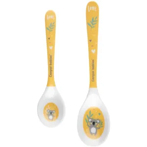 canpol babies Exotic Animals Spoon spoon Yellow 2 pc