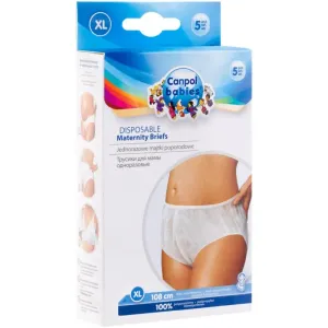 Canpol babies Maternity Briefs postpartum underwear size L/XL 5 pc