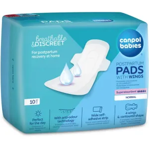 Canpol babies Postpartum Pads With Wings maternity pads day 10 pc