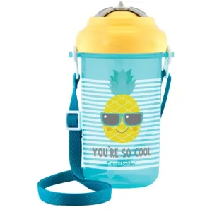 canpol babies So Cool Bottle children’s bottle with straw Ananas 12m+ 400 ml