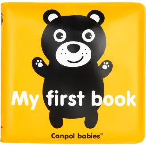 Canpol babies Soft Playbook contrast educational book with squeaker 1 pc