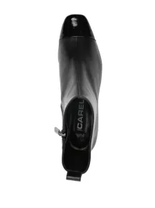 CAREL PARIS - Estime Bis Patent Leather Ankle Boots
