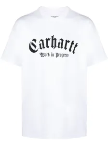 CARHARTT WIP - Logo Organic Cotton T-shirt #1755706
