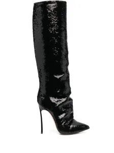 CASADEI - Leather Heel Boots #365625