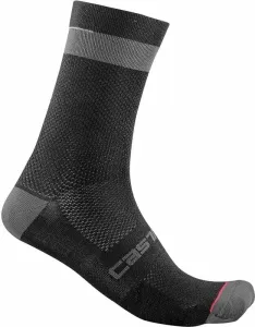Castelli Alpha 18 Black/Dark Gray S/M Cycling Socks