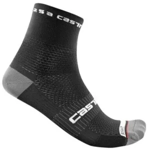 Castelli Rosso Corsa Pro 9 Sock Black 2XL Cycling Socks
