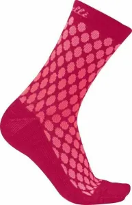 Castelli Sfida 13 Sock Brilliant Pink/Fuchsia S/M Cycling Socks