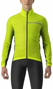Castelli Squadra Stretch Jacket Electric Lime/Dark Gray XL Jacket