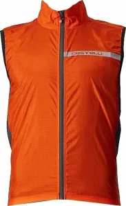 Castelli Squadra Stretch Fiery Red/Dark Gray L Cycling Jacket, Vest
