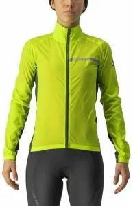 Castelli Squadra Stretch W Jacket Electric Lime/Dark Gray XL Cycling Jacket, Vest