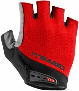 Castelli Entrata V Glove Red M Bike-gloves