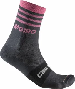 Castelli Giro 13 Stripe Sock Gray/Rosa L/XL Cycling Socks