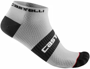Castelli Lowboy 2 Sock White/Black L/XL Cycling Socks