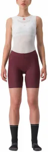 Castelli Prima W Short Deep Bordeaux/Persian Red L Cycling Short and pants