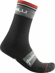 Castelli Quindici Soft Merino Sock Black L/XL Cycling Socks