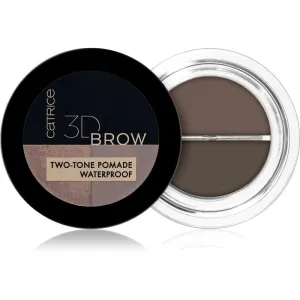 Catrice 3D Brow Two-Tone eyebrow pomade 2-in-1 shade 020 Medium to Dark 5 g #256145