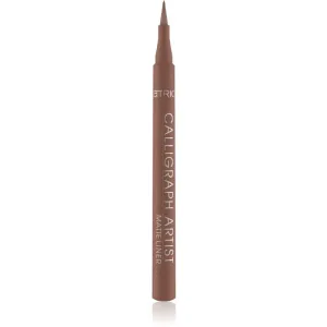 Catrice Calligraph Artist Matte eyeliner pen with matt effect shade 010 · Roasted Nuts 1,1 ml