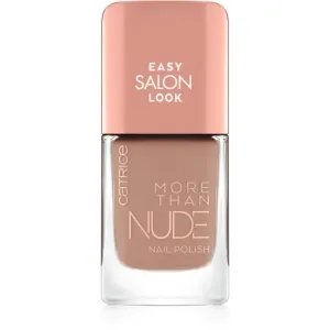 Catrice More Than Nude nourishing nail varnish shade 18 · Toffee To Go 10,5 ml
