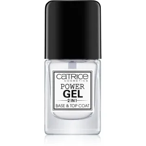 Catrice Power Gel 2 in1 base and top coat nail polish 10.5 ml #278064