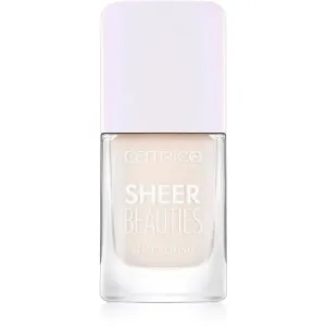 Catrice Sheer Beauties nail polish shade 010 - Milky Not Guilty 10,5 ml