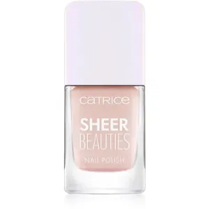 Catrice Sheer Beauties nail polish shade 020 - Roses Are Rosy 10,5 ml