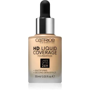 Catrice HD Liquid Coverage foundation shade 036 Hazelnut Beige 30 ml