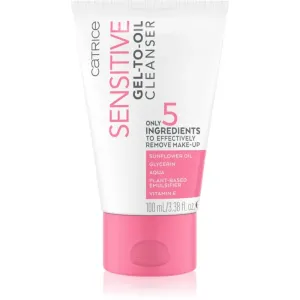 Catrice Sensitive gel makeup remover and cleanser 100 ml