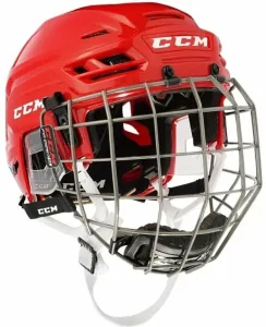 CCM Tacks 210 Combo SR Red L Hockey Helmet