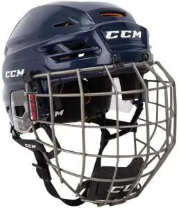 CCM Tacks 710 Combo SR Blue L Hockey Helmet