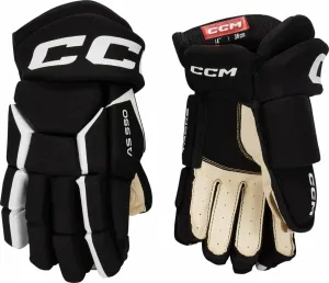 CCM Tacks AS 550 JR 10 Black/White Hockey Gloves