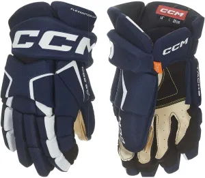 CCM Tacks AS 580 SR 13 Navy/White Hockey Gloves