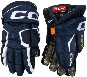 CCM Tacks AS-V JR 11 Navy/White Hockey Gloves