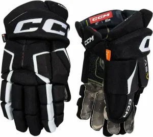 CCM Tacks AS-V SR 13 Black/White Hockey Gloves