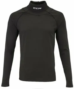 CCM Neck Guard Compression LS Top Hockey Shirt & Polo #1688960