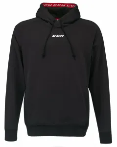 CCM Team Fleece Pullover Hoodie Black L Hockey Sweatshirt