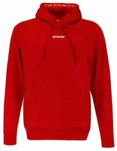 CCM Team Fleece Pullover Hoodie Red M Hockey Sweatshirt