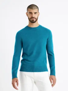Celio Cevlnacam Sweater Blue