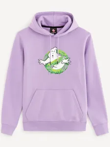 Celio Ghostbusters Sweatshirt Violet