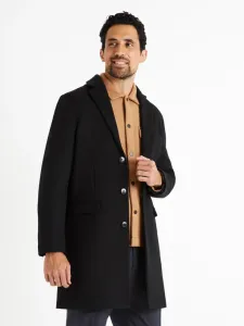 Celio Cubello Coat Black