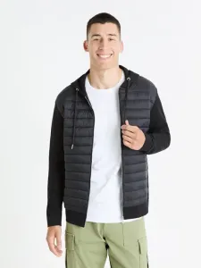 Celio Fequilted Jacket Black