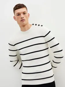 Celio Bebrest Sweater White