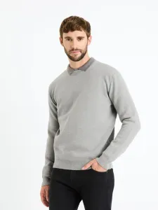 Celio Beclo Sweater Grey #1736242
