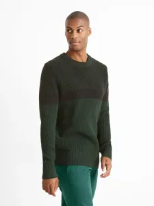 Celio Ceriblock Sweater Green #95094