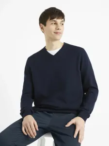 Celio Decotonv Sweater Blue